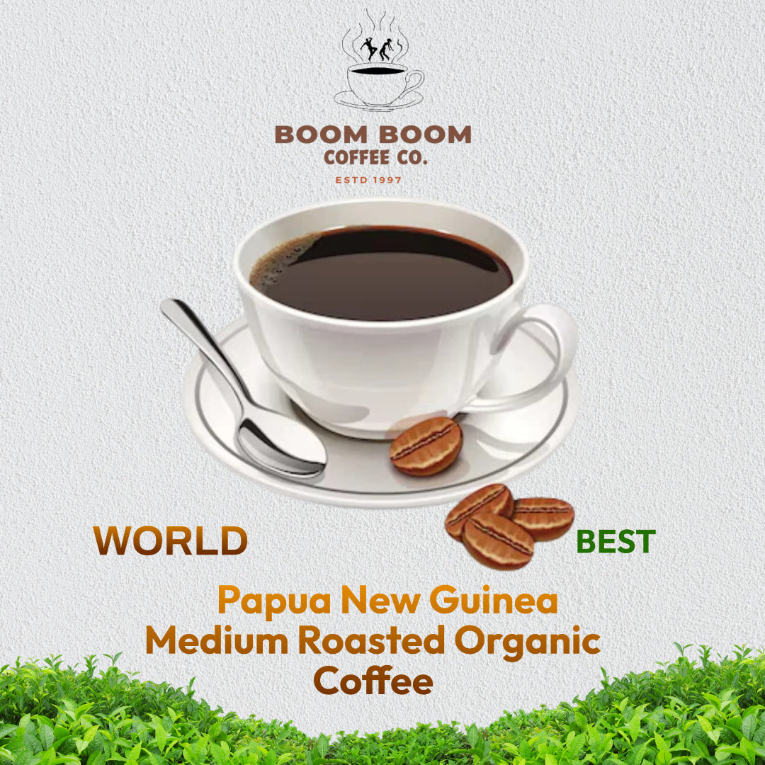 BOOM BOOM Papua New Guinea Medium Roasted Coffee,